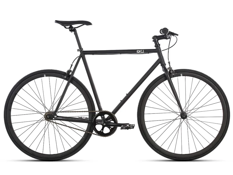 6KU Fixie And Single Speed Bike - Nebula 1 Black Black