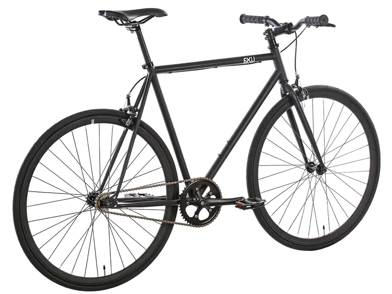 6KU Fixie And Single Speed Bike - Nebula 1 Black Black-1