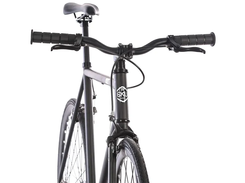 6KU Fixie And Single Speed Bike - Nebula 1 Black Black-3
