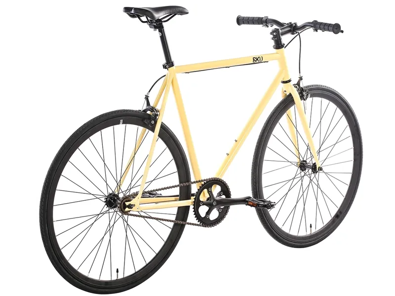 6KU Fixie And Single Speed Bike - Tahoe Tan Black-2
