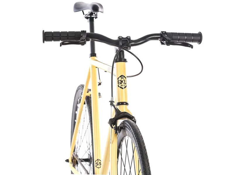 6KU Fixie And Single Speed Bike - Tahoe Tan Black-3