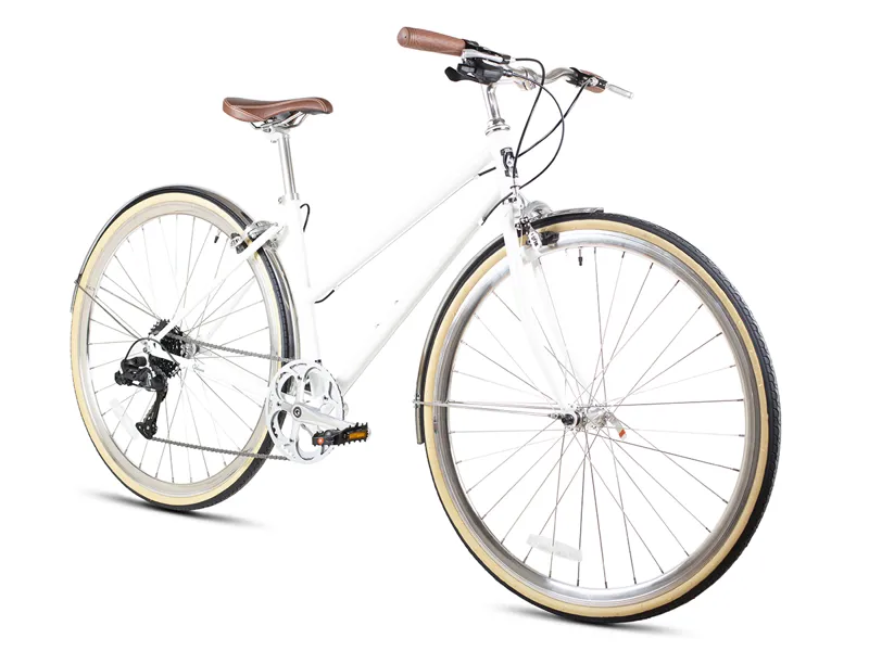 6KU Odessa Ladies City Bike - Coney White-1