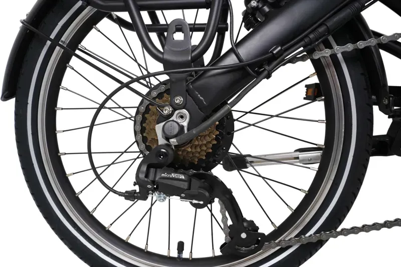 Falcon Flow Electric Folding Bike Black -5