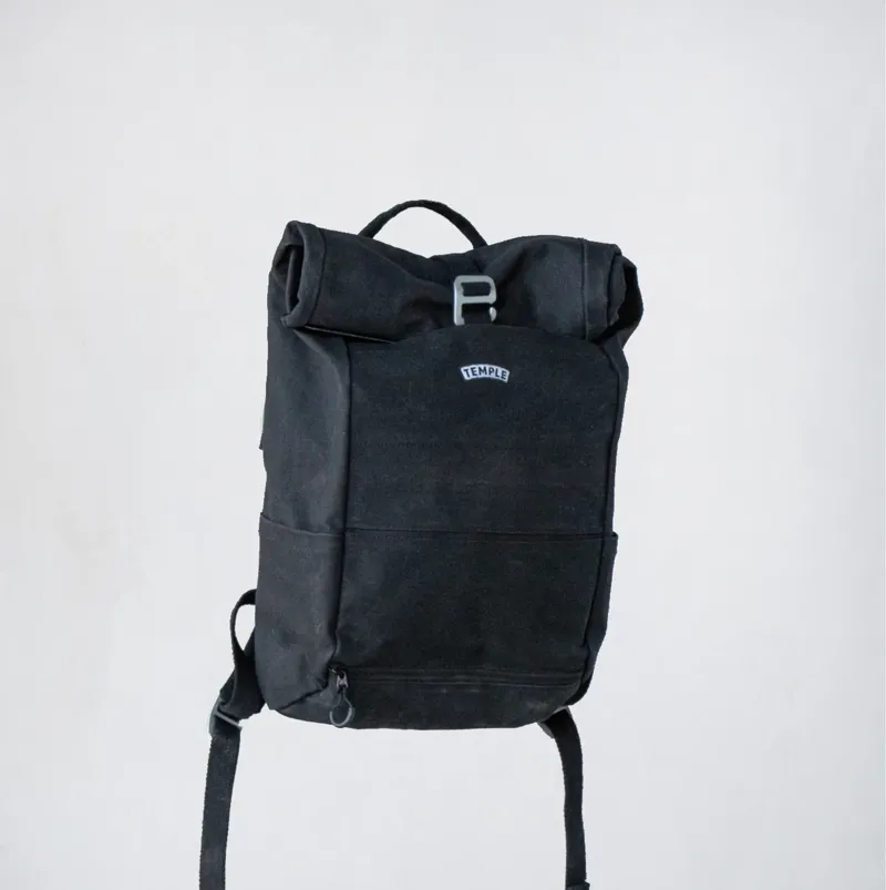 Temple Pannier Backpack - charcoal