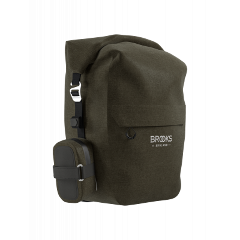 Brooks Scape Pannier Bag in Green -1