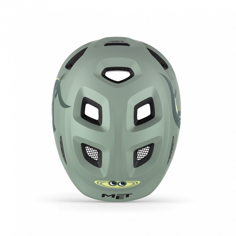 MET Hooray Kid's Helmet in Teal Crocodile-3