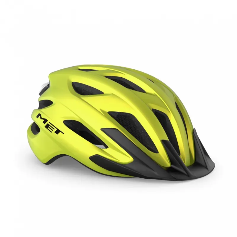 MET Crossover Helmet in Lime