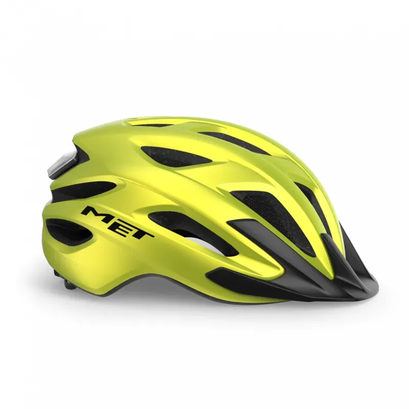MET Crossover Helmet in Lime-1