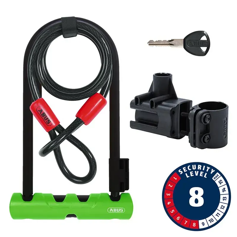 Abus Ultra 410K 230mm U-Lock w/Cable -1