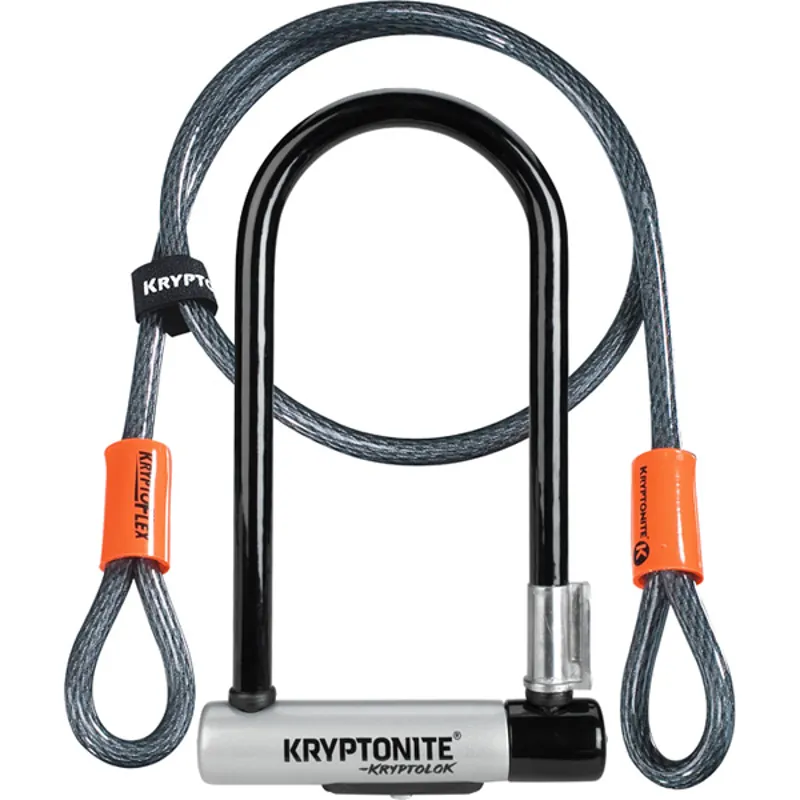 Kryptonite Kryptolok U-Lock With Cable