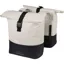 Basil Cove 28-32l Double Pannier Bag in Off-White/Black