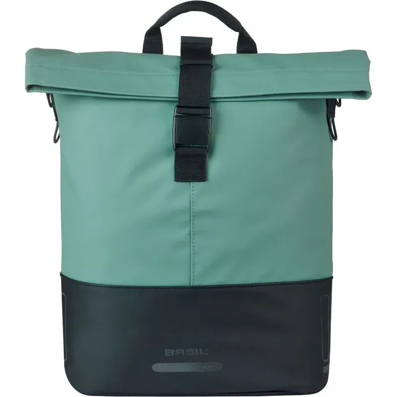 Basil Cove 14-16l MIK Hook Shopper in Silvergreen/Black-1