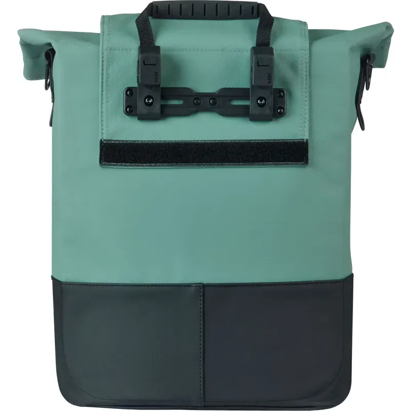 Basil Cove 14-16l MIK Hook Shopper in Silvergreen/Black-3