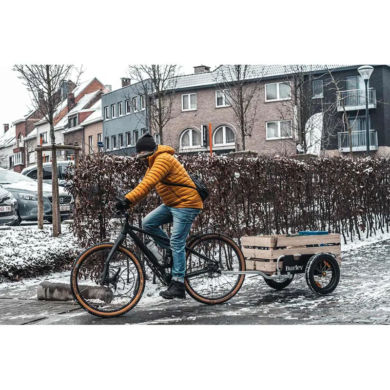 Flatbed Cargo Bike Trailer-6