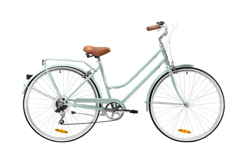 Reid Ladies Classic 7-Speed Vintage Shopper Bike in Sage Green