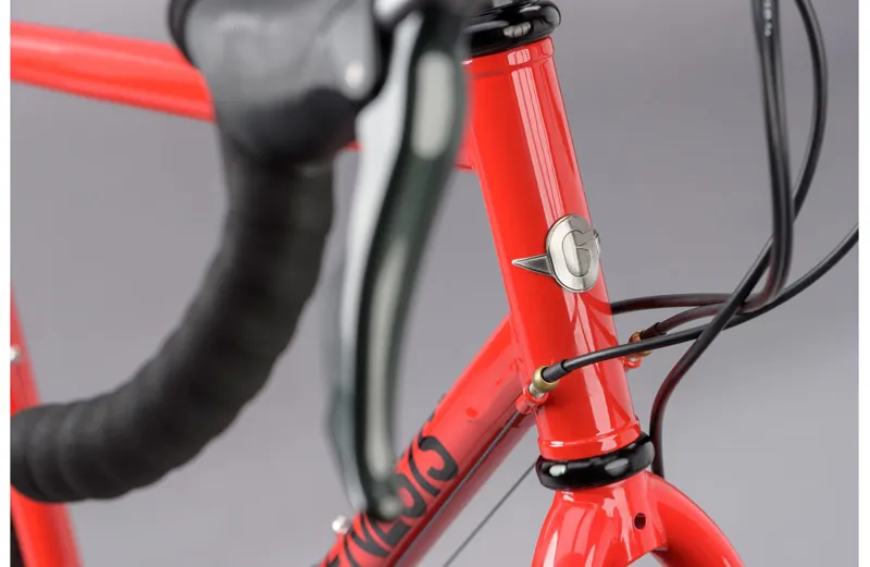 2021 Genesis Croix De Fer 20 Steel Gravel Bike in Red-3