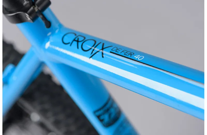 2021 Genesis Croix De Fer 40 Steel Gravel Bike in Blue-8