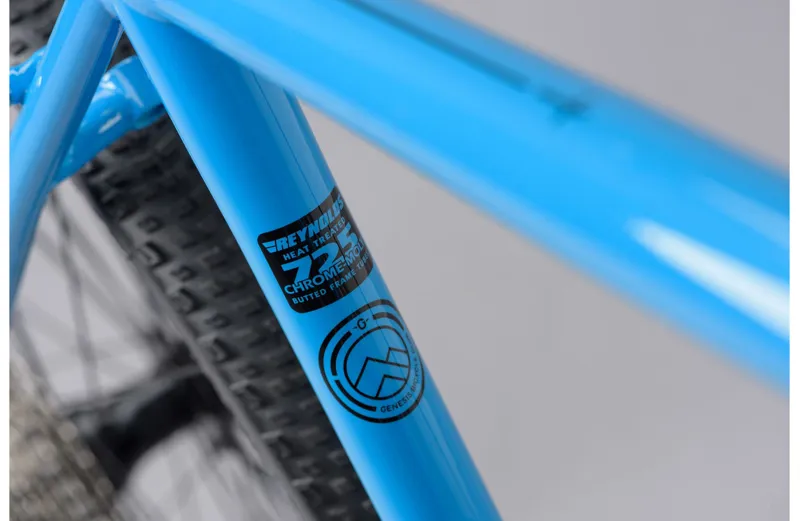 2021 Genesis Croix De Fer 40 Steel Gravel Bike in Blue-9