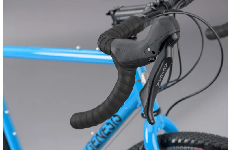 2021 Genesis Croix De Fer 40 Steel Gravel Bike in Blue-2