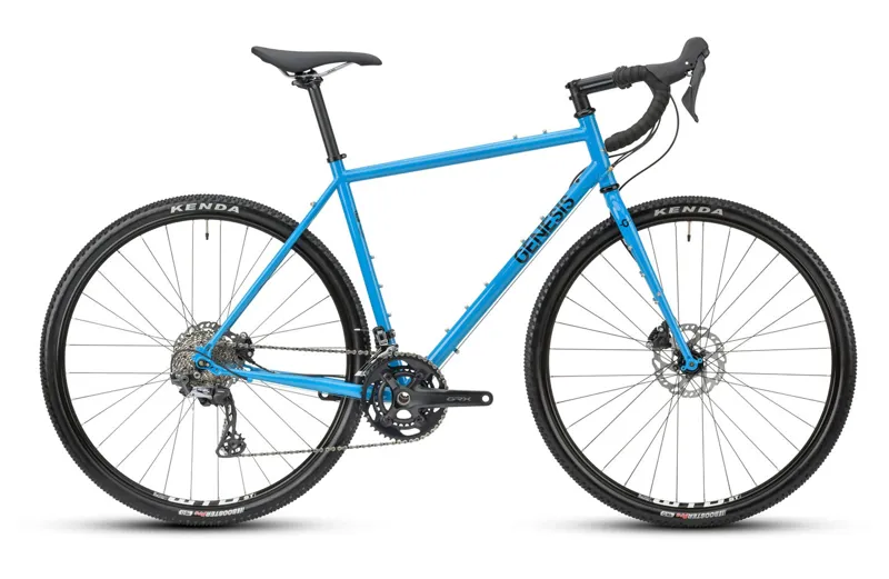 2021 Genesis Croix De Fer 40 Steel Gravel Bike in Blue