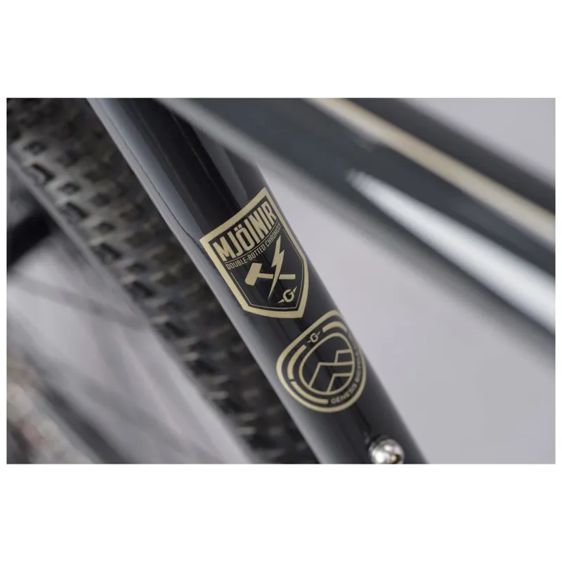 2021 Genesis Croix De Fer 10 Steel Gravel Bike in Black-3