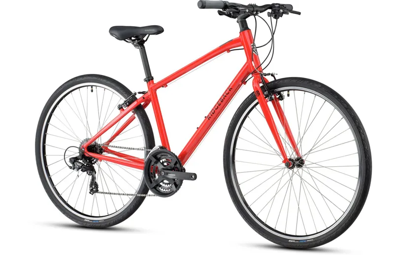2021 Ridgeback Motion Hybrid Bike in Red-1