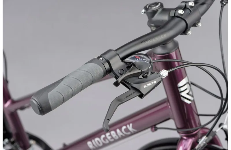 2021 Ridgeback Speed Open Frame Hybrid Bike in Purple-3
