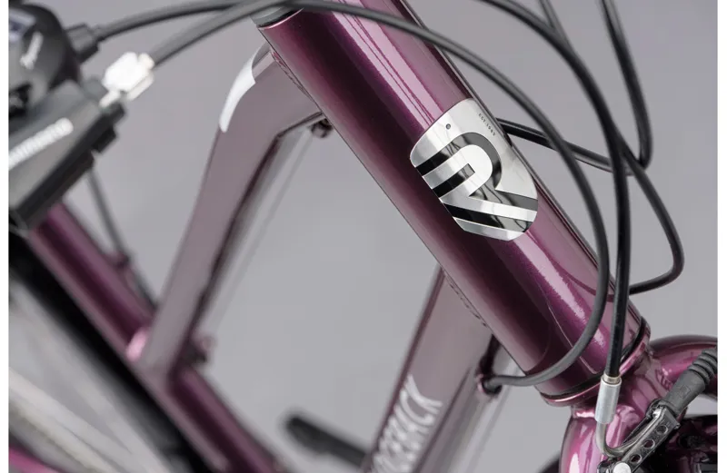 2021 Ridgeback Speed Open Frame Hybrid Bike in Purple-4