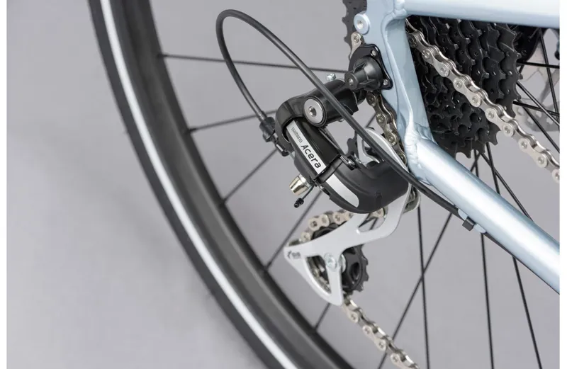 2021 Ridegeback Vanteo Hybrid Bike in Blue -10