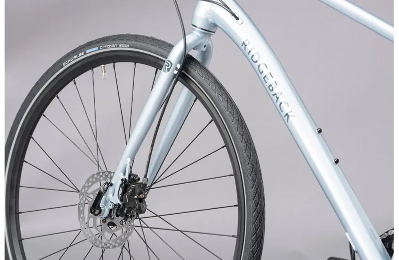 2021 Ridegeback Vanteo Hybrid Bike in Blue -12