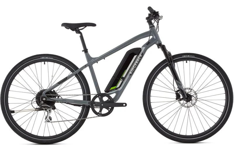 Ridgeback Arcus 1 Electric Hybrid Bike in Grey
