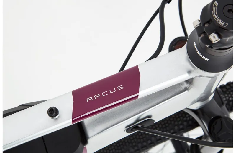 2021 Ridgeback Arcus 1 Open Frame Electric Bike in Silver -2