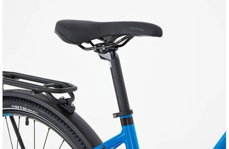 2021 Ridgeback Arcus 2 Open Frame Electric Hybrid Bike in Blue-6