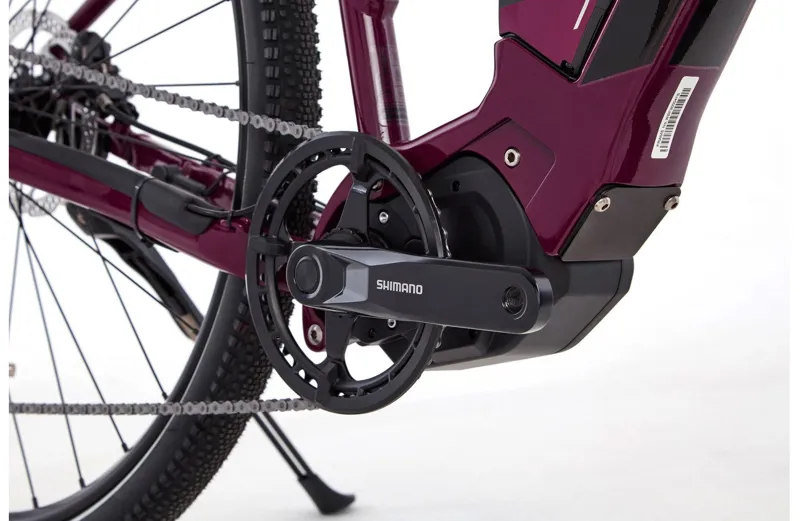 2021 Ridgeback X2 Open Frame Electric Hybrid Bike in Purple-6