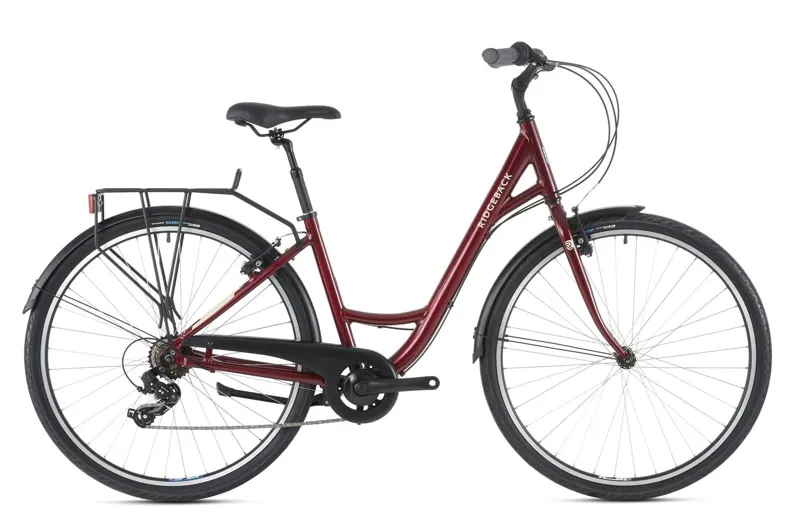 Ridgeback Avenida 6 Hybrid Bike in Red