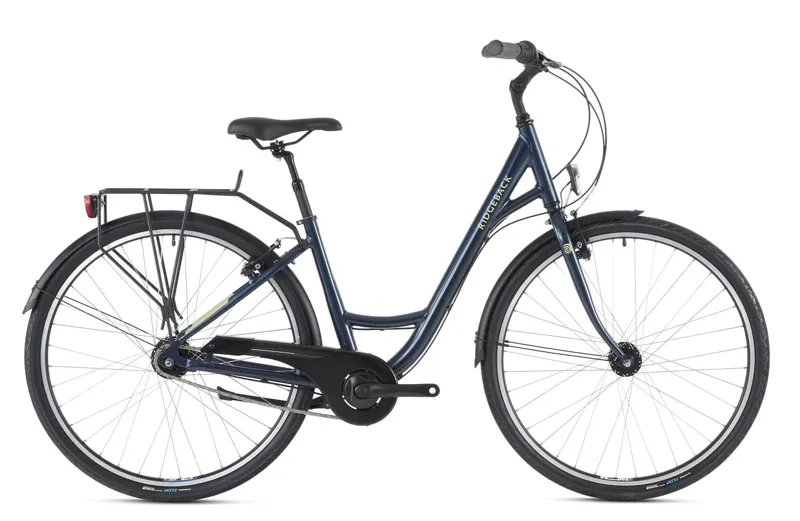 Ridgeback Avenida 7 Hybrid Bike in Dark Blue