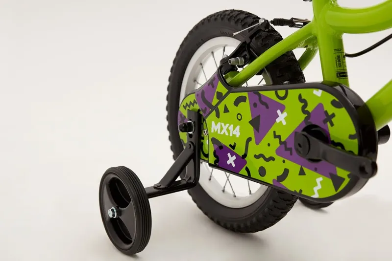 Ridgeback MX14 14in Kids Bike in Green-3