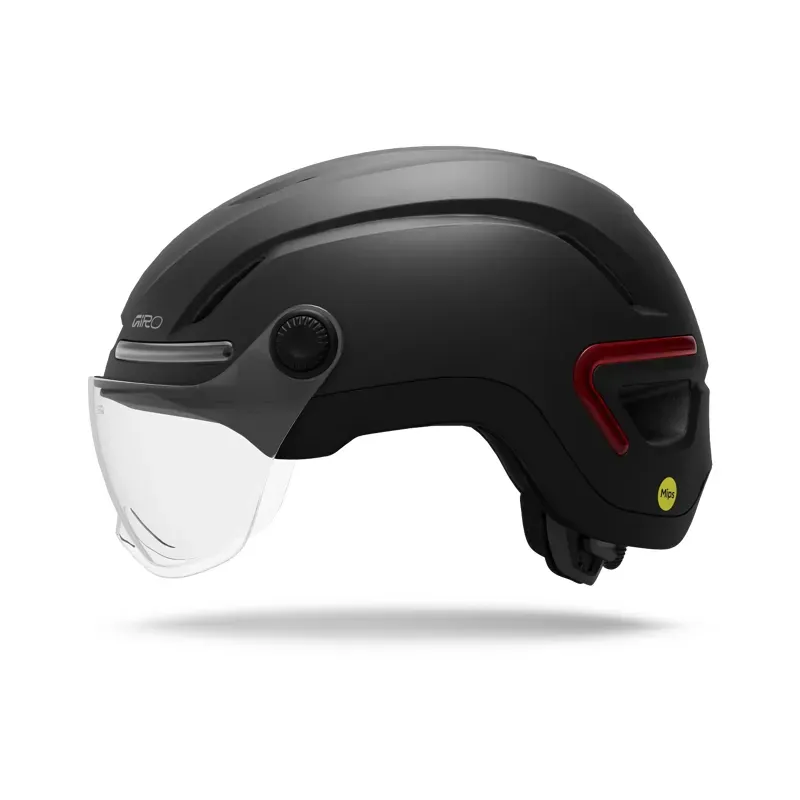 Giro Ethos Mips LED Shield Helmet in Matte Black-1