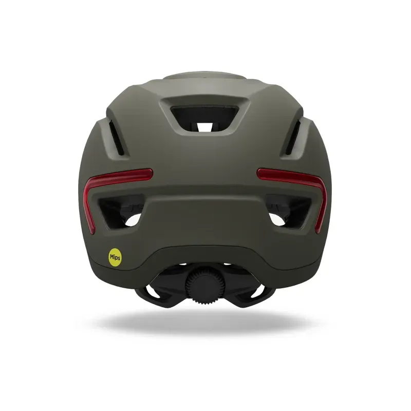 Giro Ethos Mips LED Shield Helmet in Matte Dark Sage-3