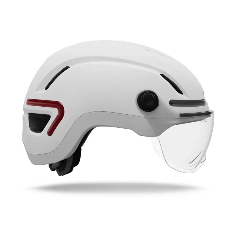 Giro Ethos Mips LED Shield Helmet in Matte White-2