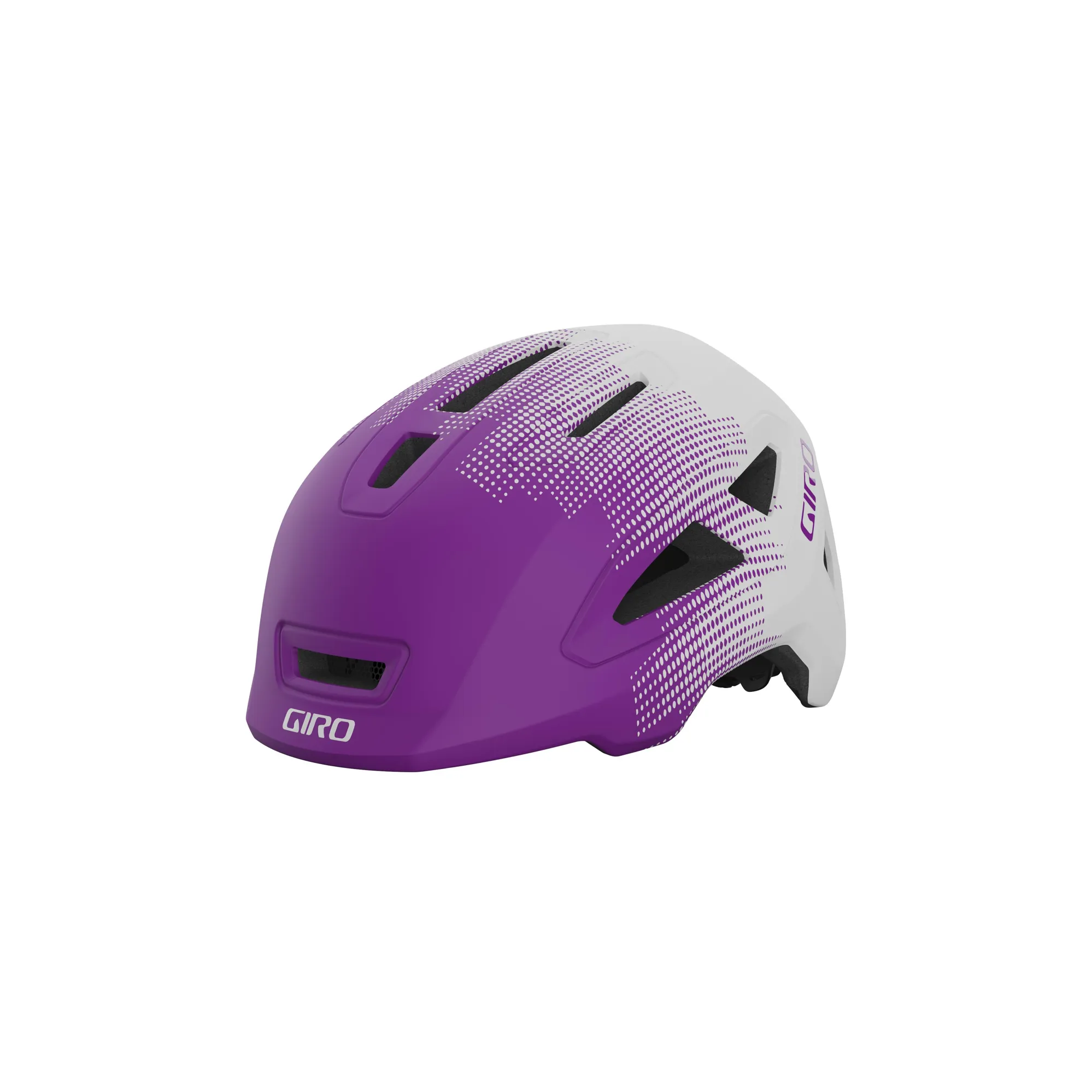 Giro Scamp II Child's Helmet In Purple/White Giro Scamp II Child's Helmet In Purple/White