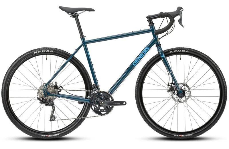 2021 Genesis Croix De Fer 20 Steel Gravel Bike in Blue