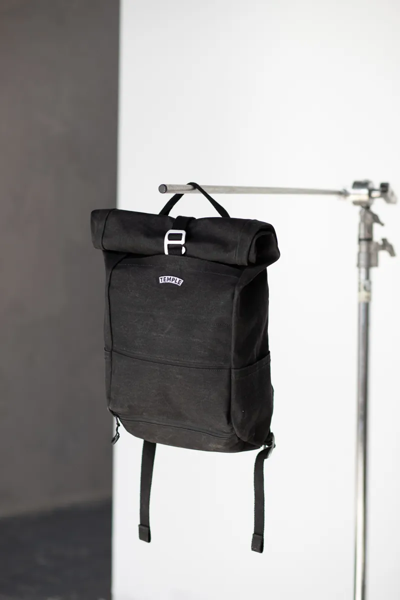 Temple Pannier Backpack - charcoal-4
