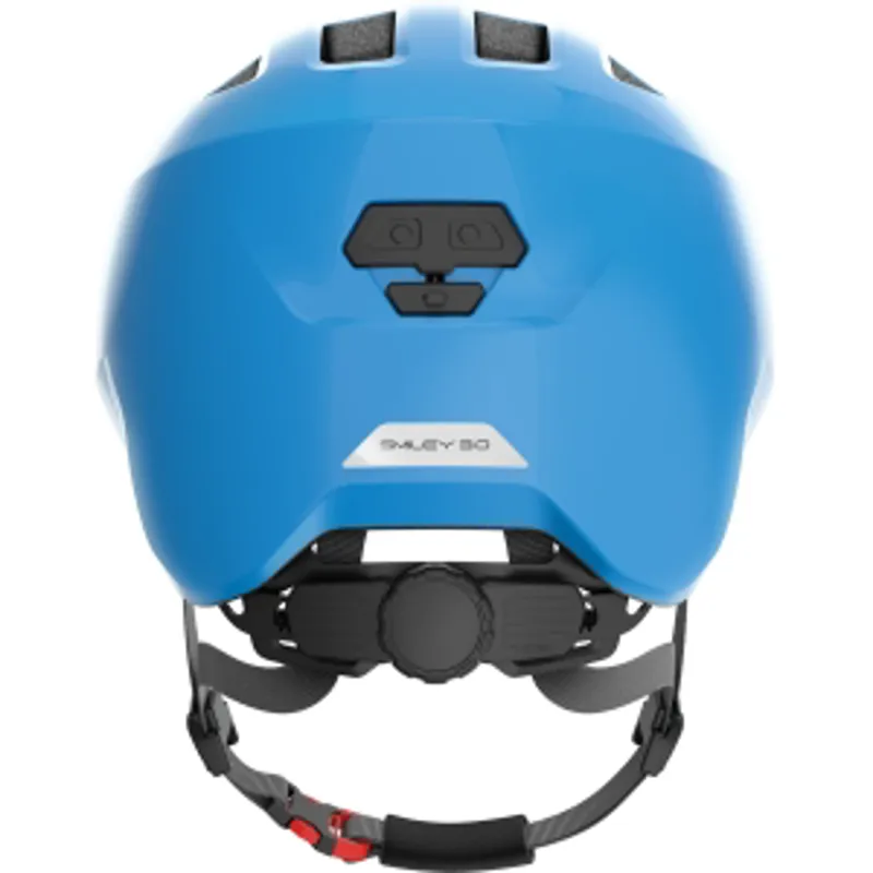 Abus Smiley 3.0 Shiny Kids Helmet in Blue-2