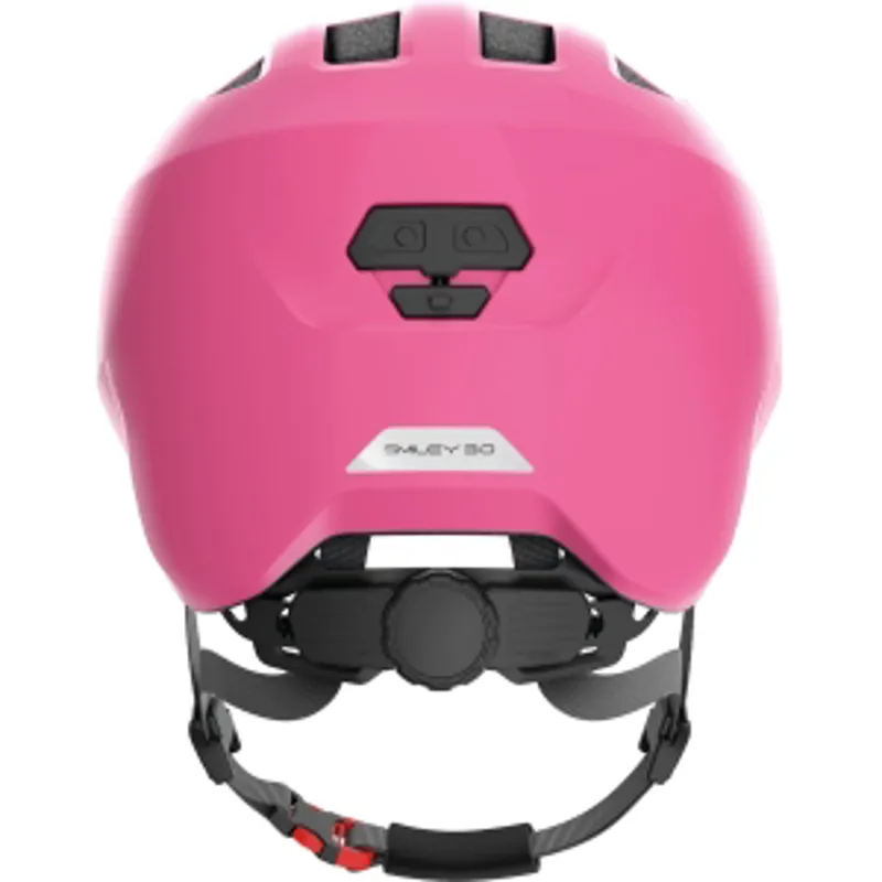 Abus Smiley 3.0 Shiny Kids Helmet in Pink-2