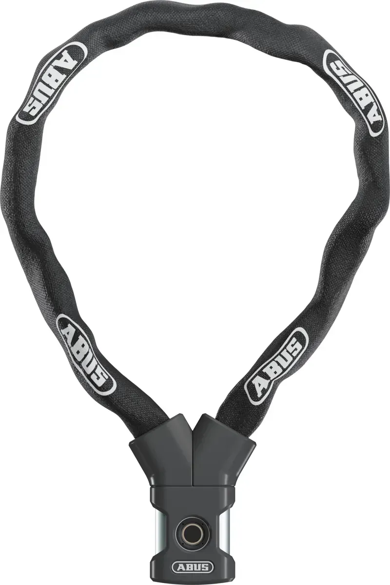 Abus Yardo 7807F/85 7mm Fingerprint Chain Lock in Black