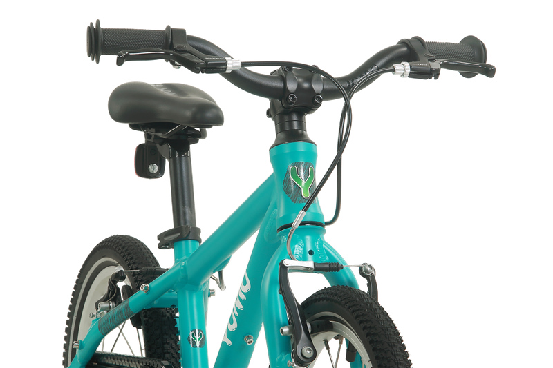 YOMO 14 Kids Bike In Turquoise-2