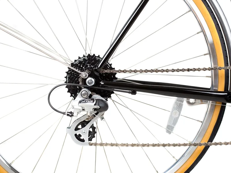 BLB Beetle 8spd Town bike Black-4