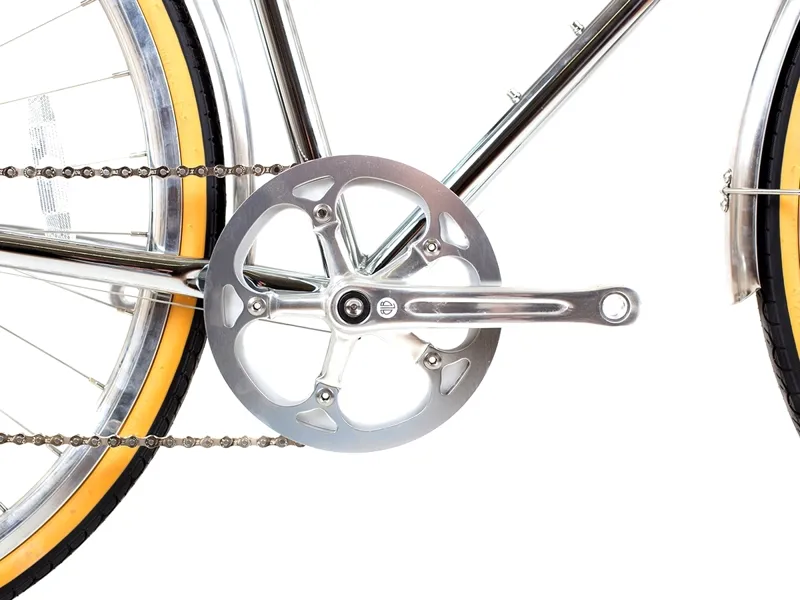 BLB Butterfly 8 speed ladies bike In Chrome-3