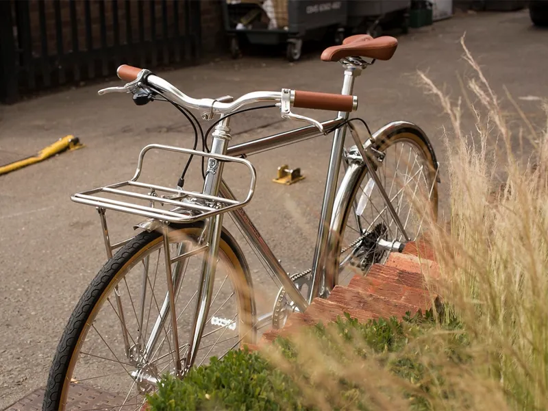 BLB Beetle 8spd Town bike In Chrome-6